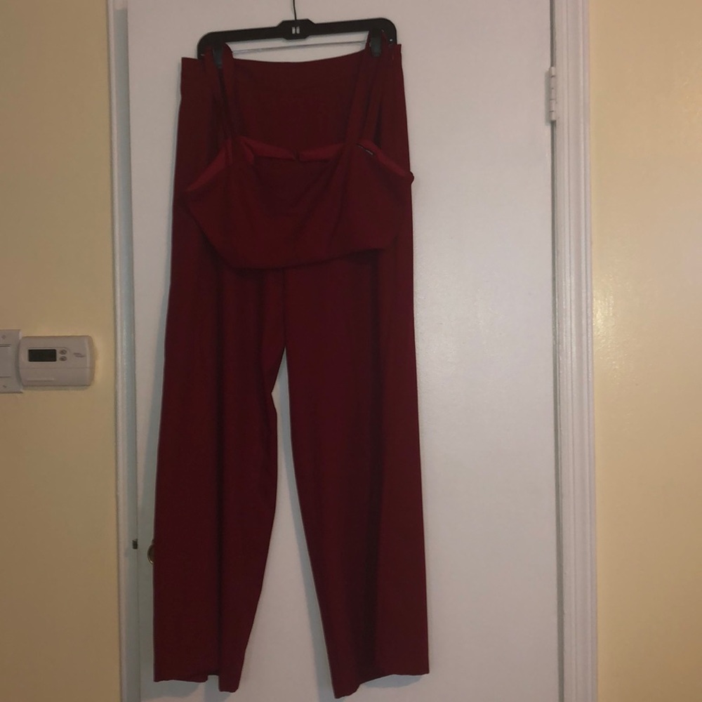 Fashion Nova Red Two Piece